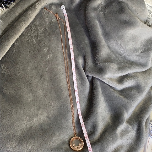 Origami Owl 🦉 Rose Gold Chain w Liv Locket NWOT - Picture 6 of 8